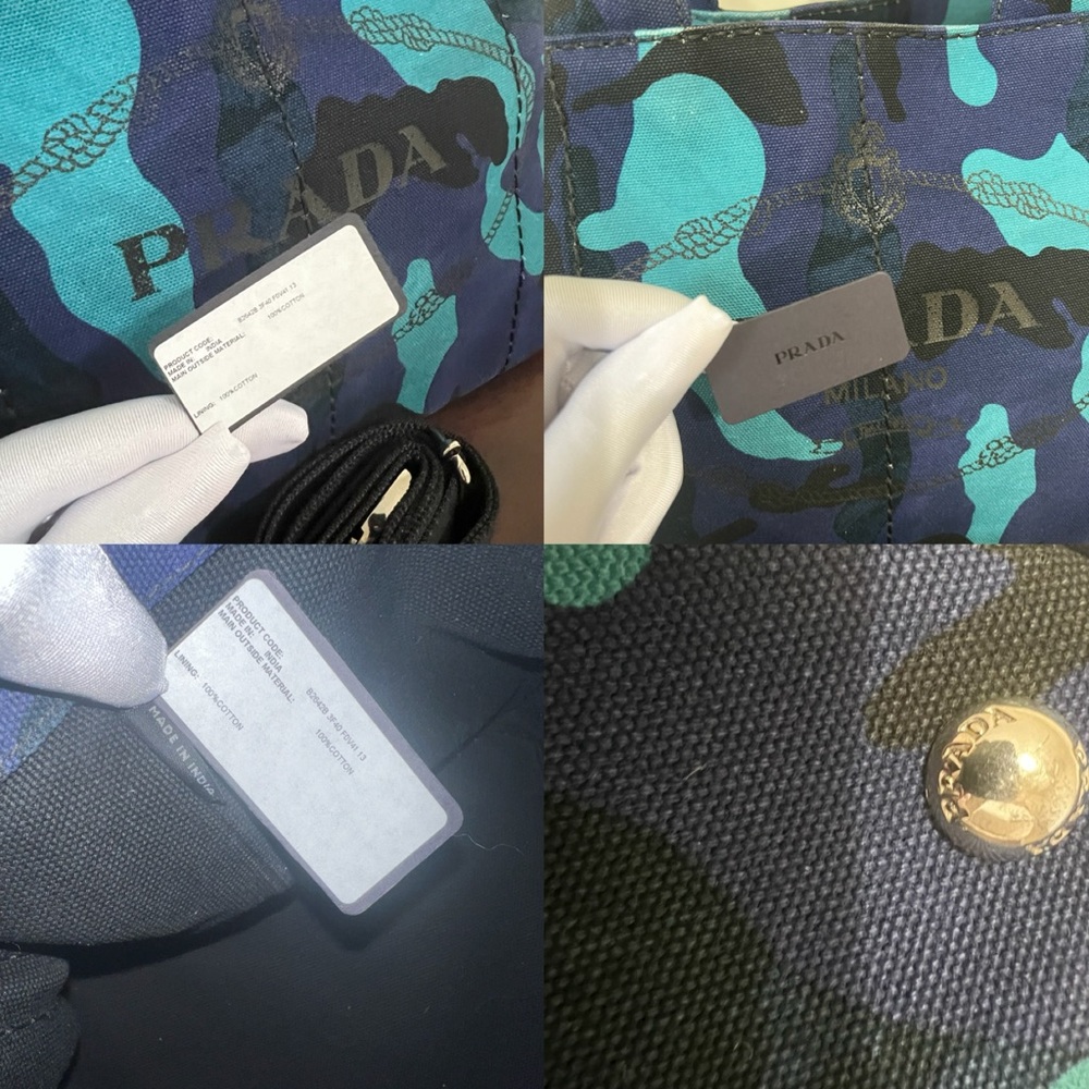 PRADA CANAPA HANDBAG - Picture 11 of 17